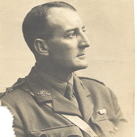 Portrait of man in uniform