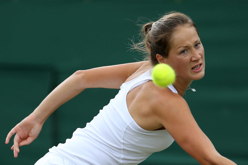 Bojana Jovanovski at Wimbeldon