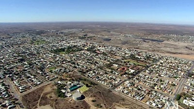 Broken Hill from the air