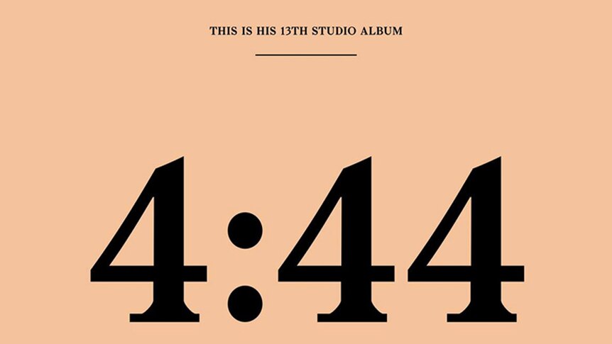 The album artwork for JAY-Z's new alum 4:44