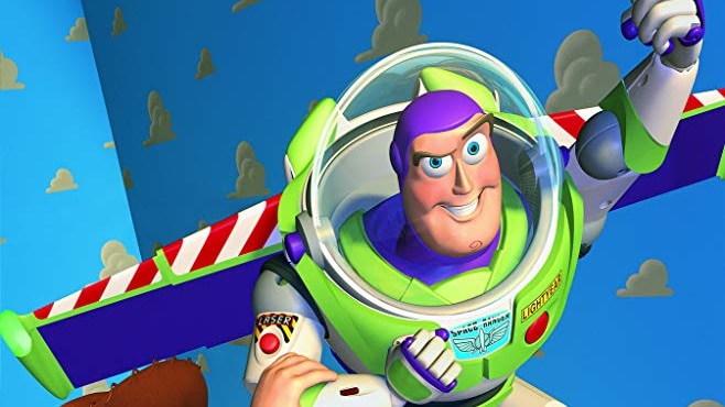 the animated character Buzz Lightyear