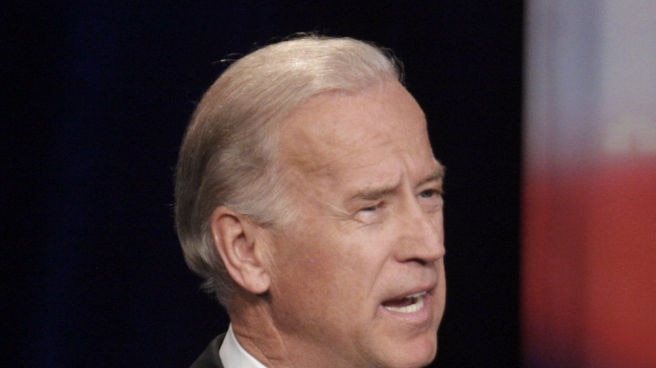 'Adding experience': Senator Biden.