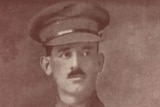A portrait of Duncan Chapman in military uniform.