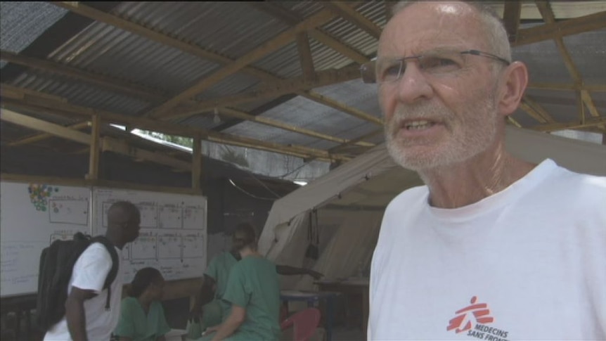 Australian psychologist Malcolm Hugo talks about Ebola