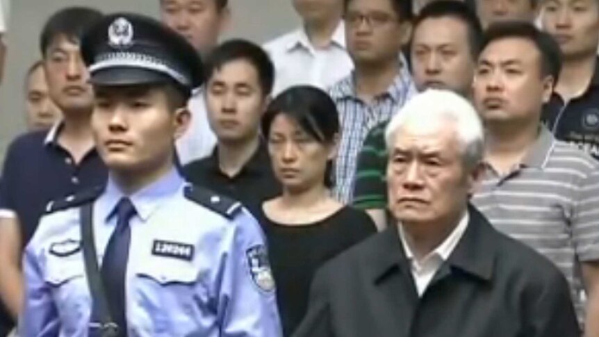 Zhou Yongkang in court