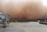 Barossa dust storm