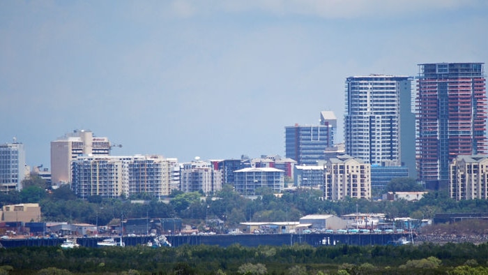 Darwin city skyline