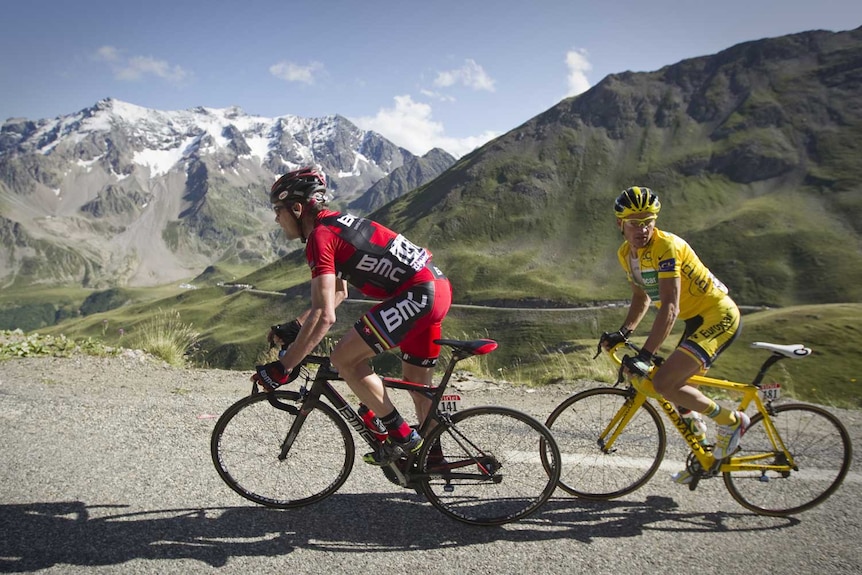 Once Le Tour falls into the hands of Seven Nine or Ten, you just KNOW what's going to happen (AFP)