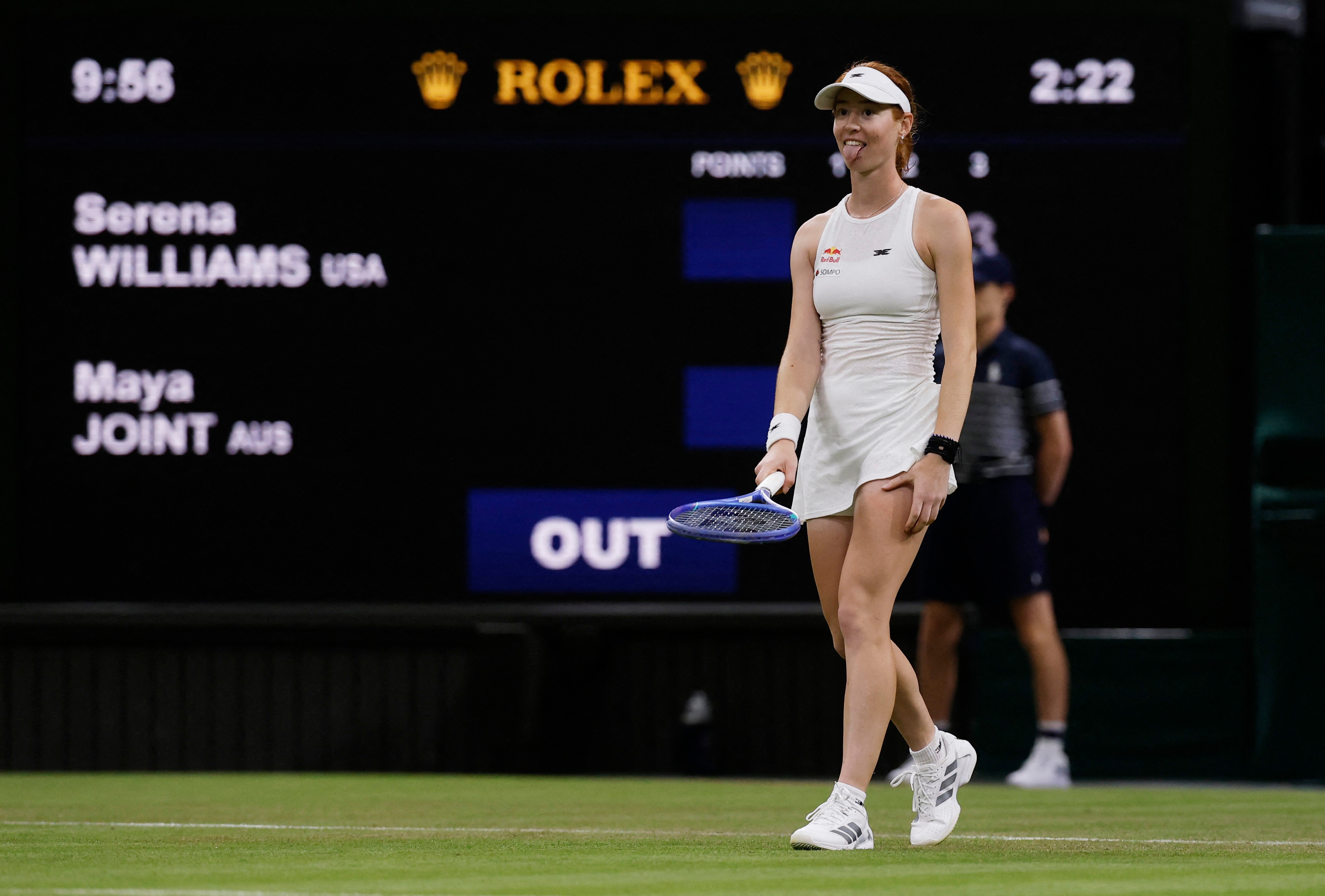 Who is Maya Joint, Australian conqueror of Serena at Wimbledon?