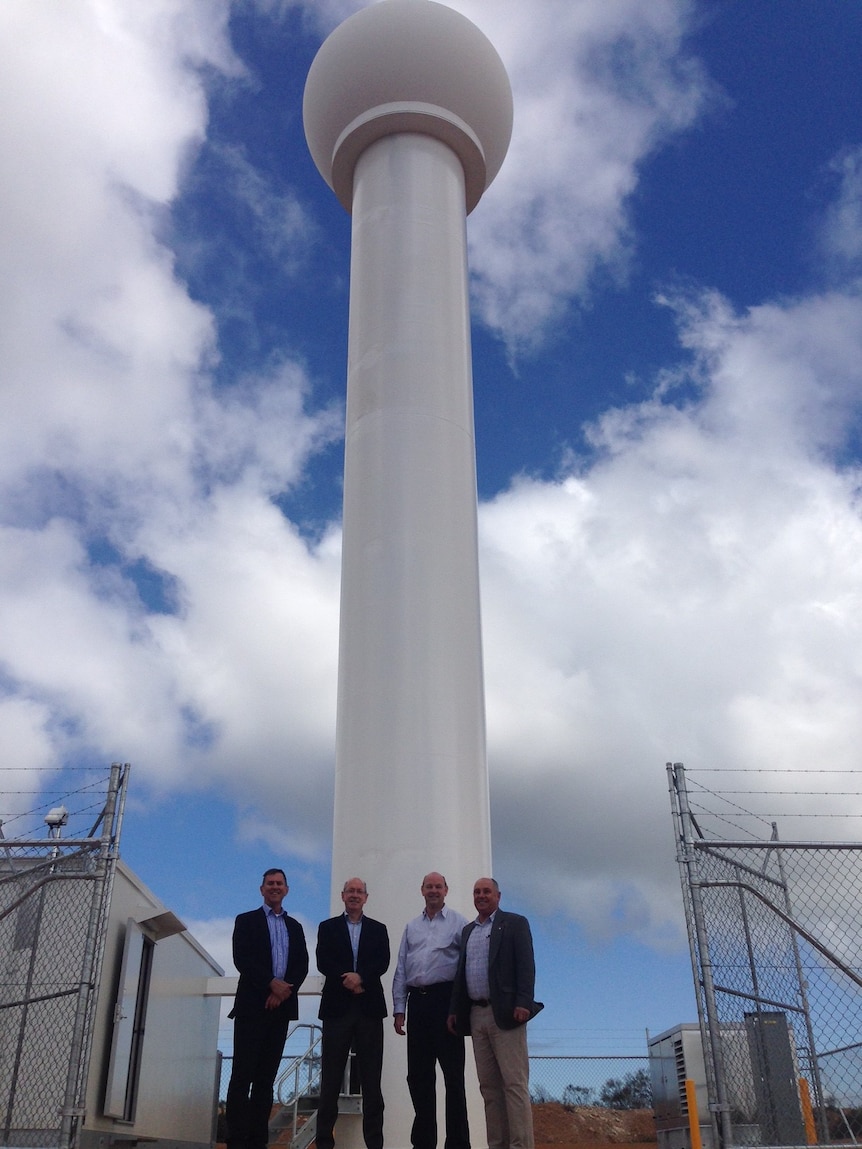 Newdegate doppler radar completed, operating by end of October.