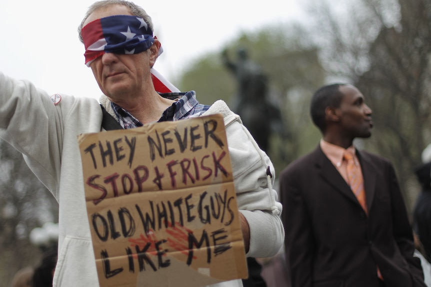 Supporters of Trayvon Martin rally in New York