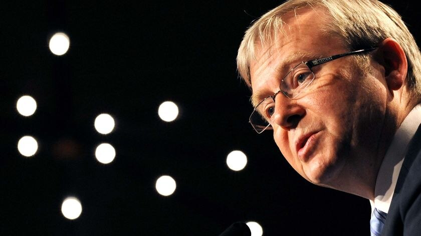 Mr Rudd says Australia will work side-by-side with Mr Obama to overcome the global financial crisis.
