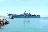新的港口设施对美国海军有所帮助，他们轮班进入达尔文进行为期六个月的部署。