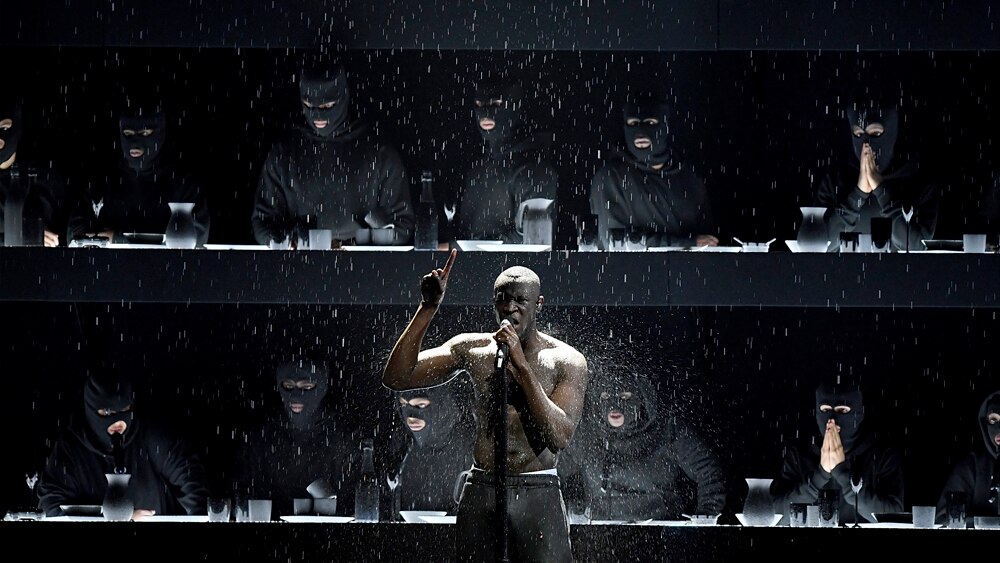 Stormzy dominates BRIT Awards, savages British PM - triple j