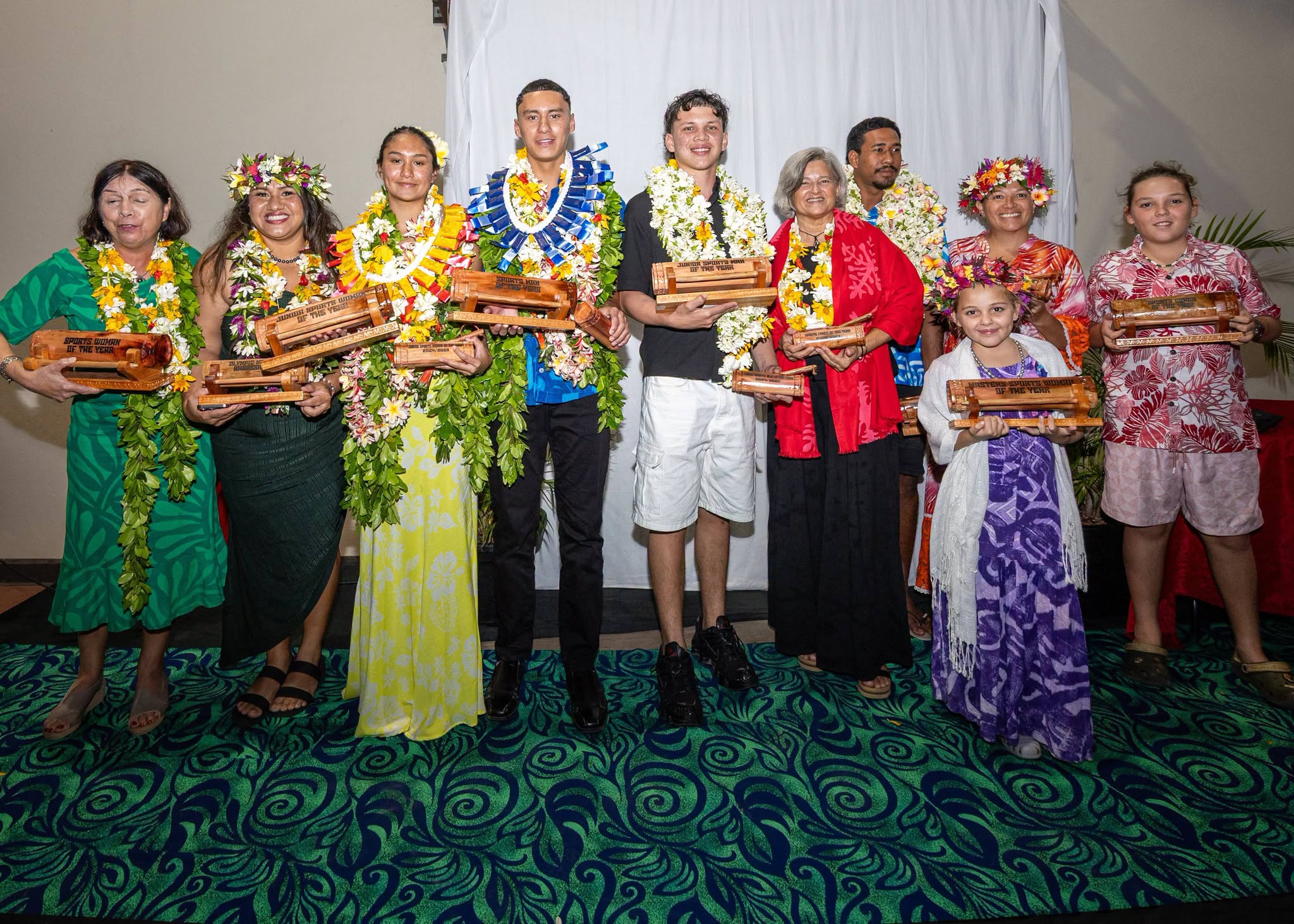Swimming siblings headline honours as Cook Islands celebrates sporting excellence