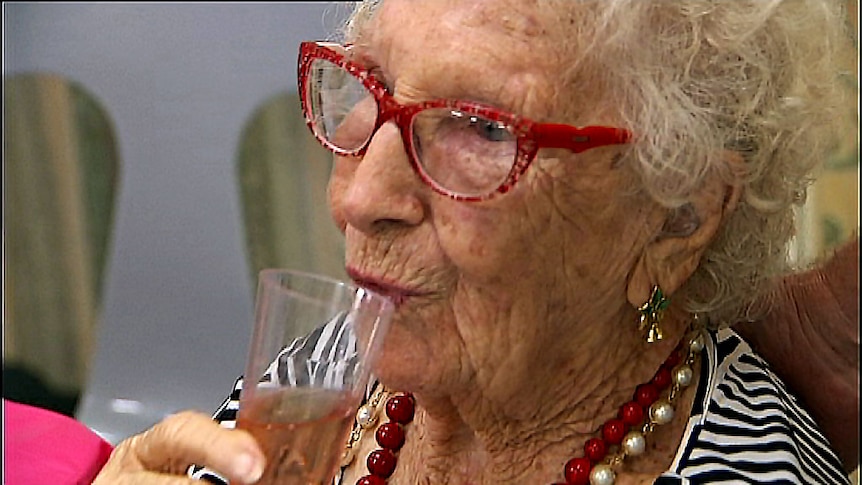 Gladys Morris has turned 100