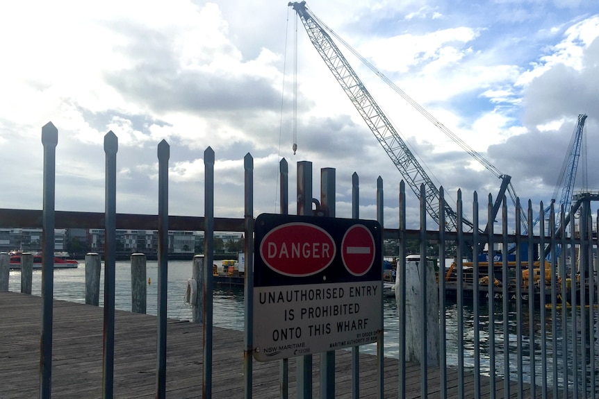 Wharf in Darling Harbour