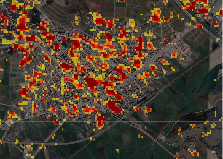NASA damage assessment of Nurdagi in southern Turkiye-100