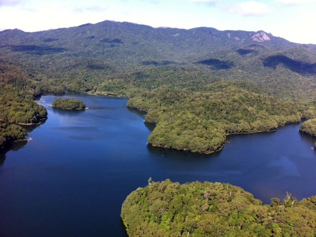 Officers have been searching an area near Copperlode Dam, west of Cairns.