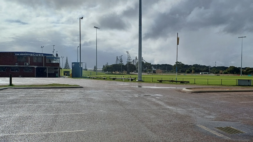 A football ground 