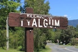 Village of Tyalgum sign