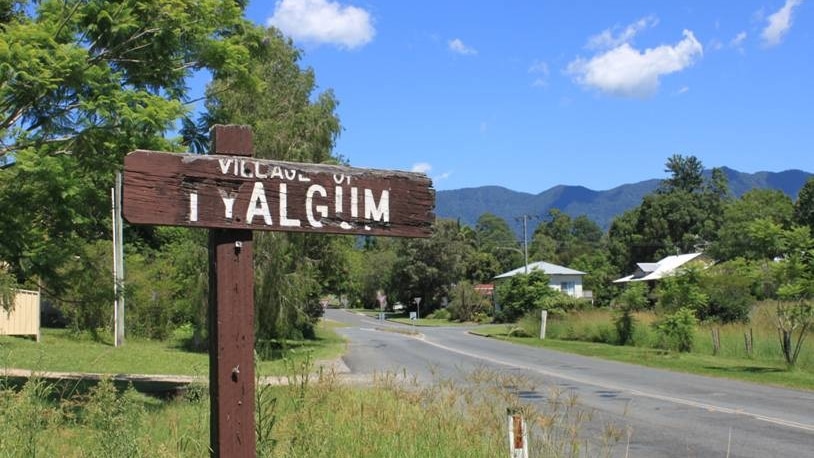 Village of Tyalgum sign