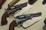 These pistols from the 1840's will be given to a museum.