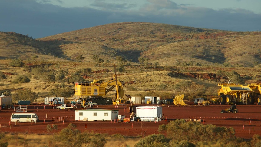 A remote mining camp in the Pilbara.