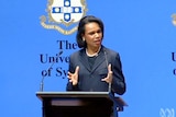 Condoleezza Rice ... says US-Australia relationship is bound by deep values.