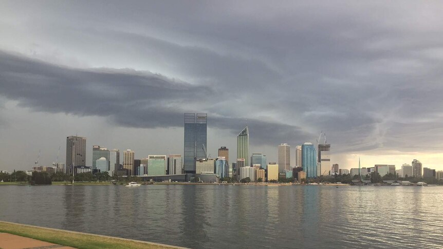 Perth storm warning