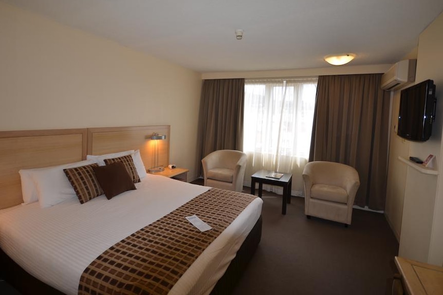 Room at Hobart's Midcity hotel.