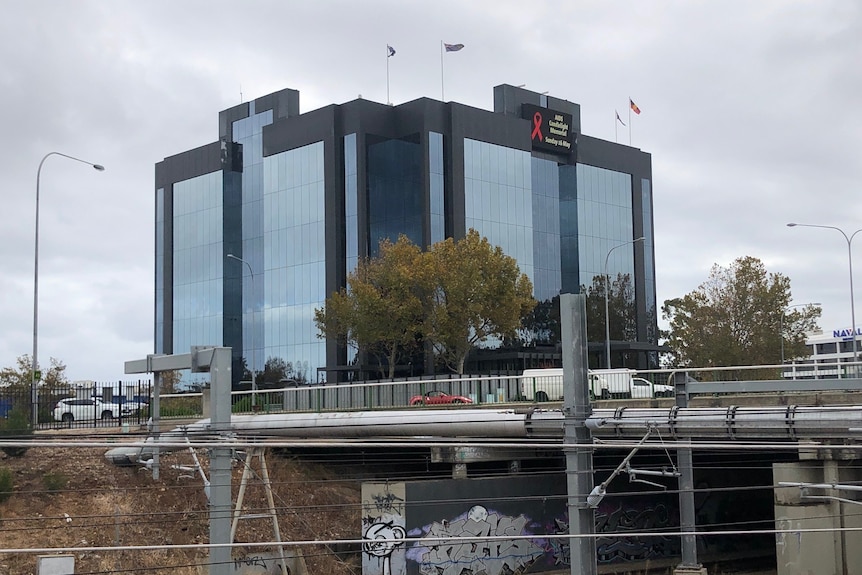 The exterior of the SA Power Networks building.