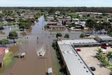 Drone footage shows extent of flooding in Shepparton