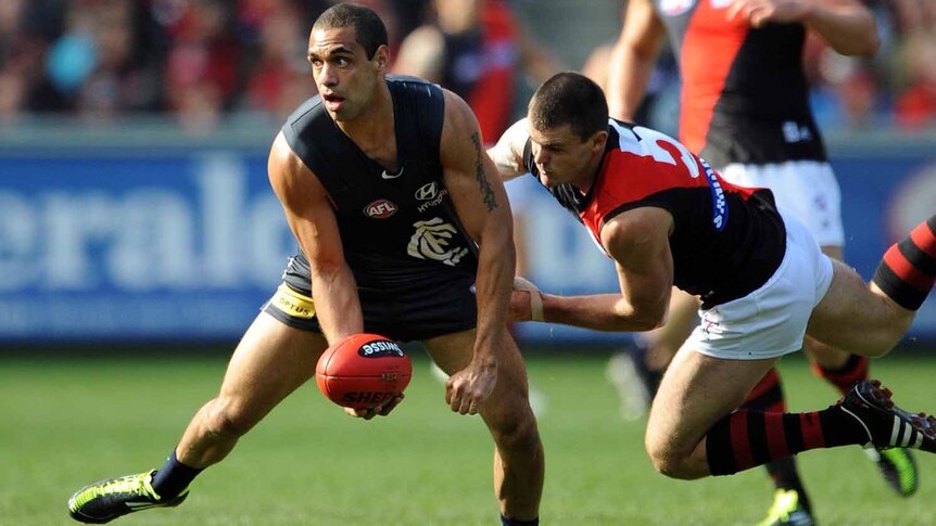 The Eagles will have an eye on Chris Yarran, who was instrumental in the Blues' elimination-final win over Essendon