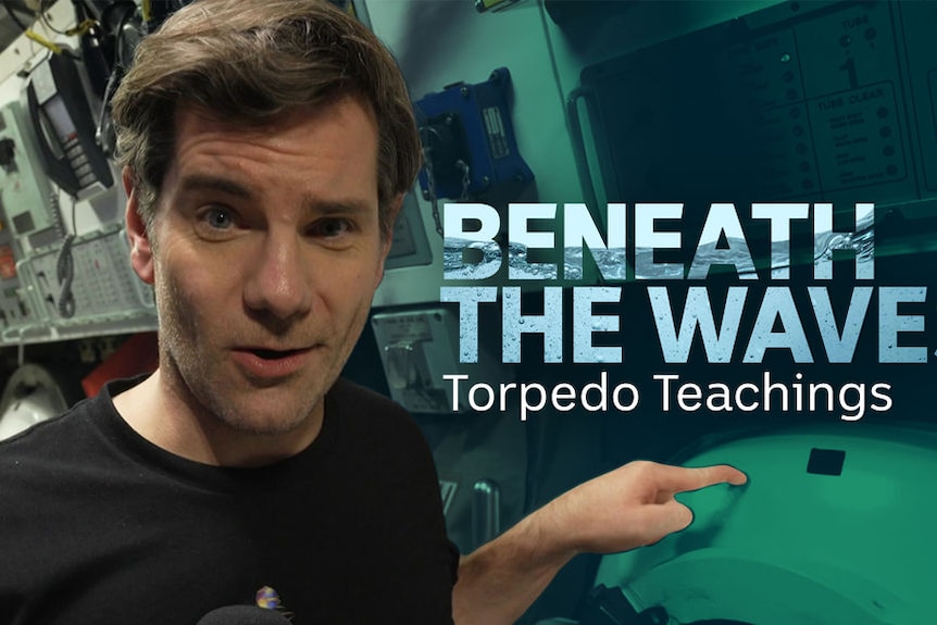 Beneath the Waves, Torpedo Teachings: Nate Byrne inside a submarine.