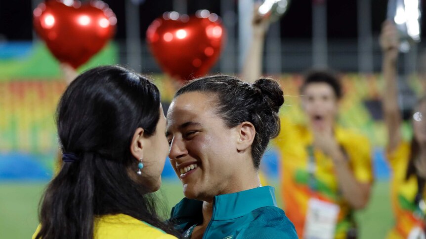 Brazil's Isadora Cerullo accepts her partner's surprise marriage proposal