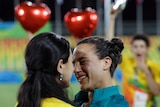Brazil's Isadora Cerullo accepts her partner's surprise marriage proposal