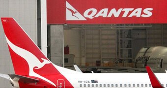 Qantas plane