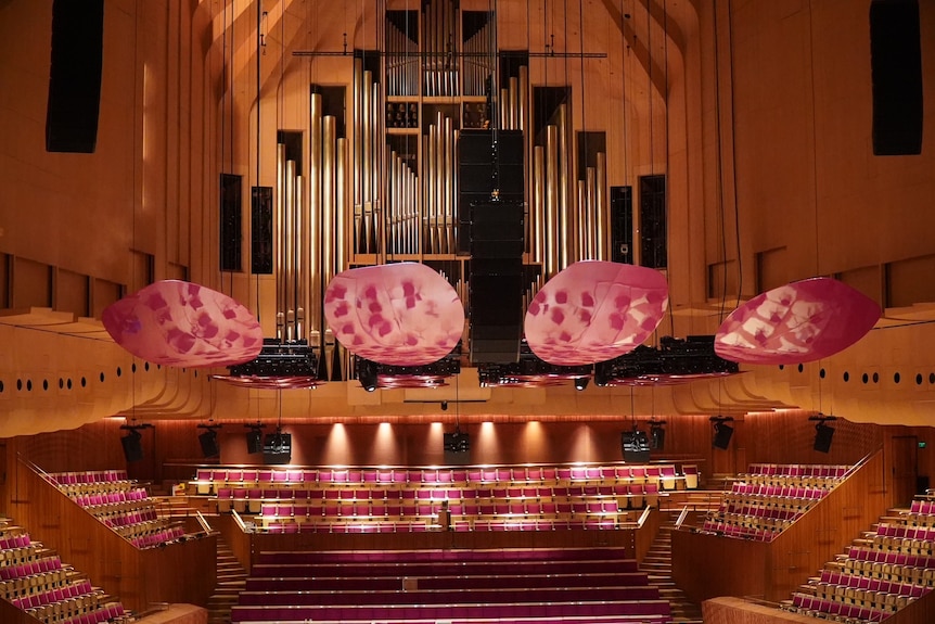 Inside the Opera House concert hall