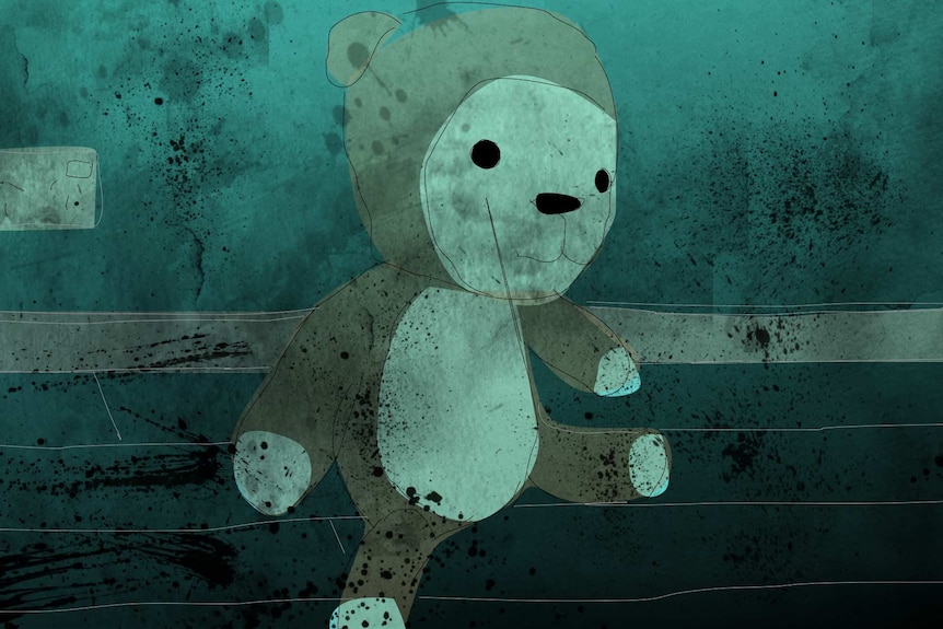 An illustration of a teddy bear.