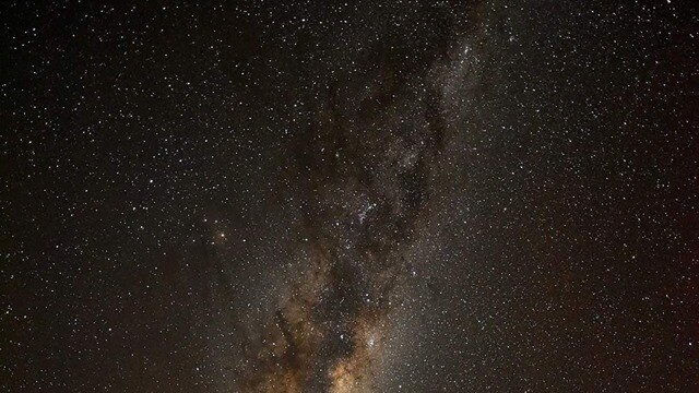 The Milky Way and Mars from Tasmania