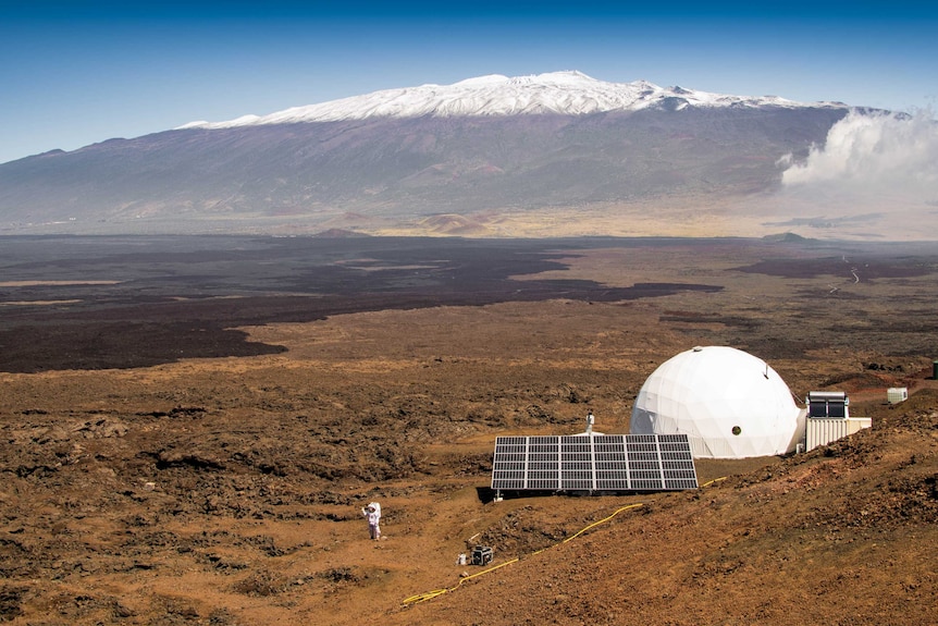 HI-SEAS dome in Hawaii