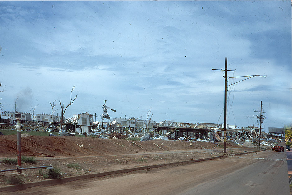 Lee Point Road looking towards Parer Drive, Moil, 1974
