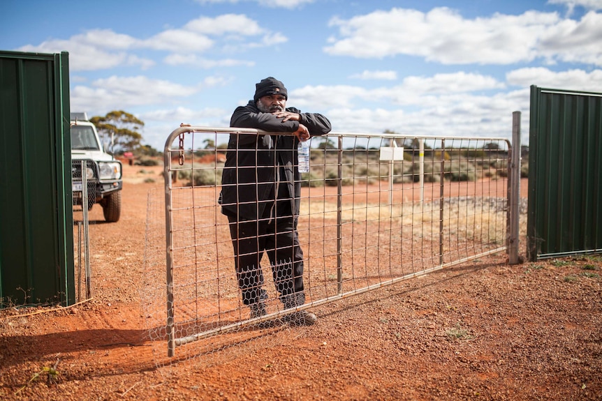 Ethan Hansen, Spinifex ranger from Tjuntjuntjara, WA.