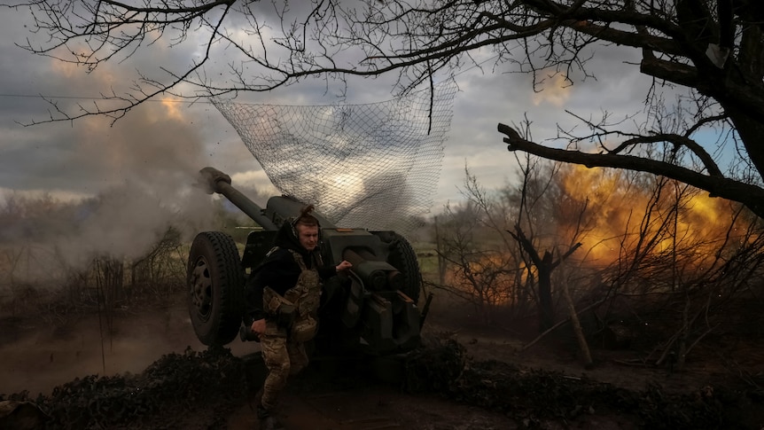 Ukrainian service members from a 3rd separate assault brigade of the Armed Forces of Ukraine.