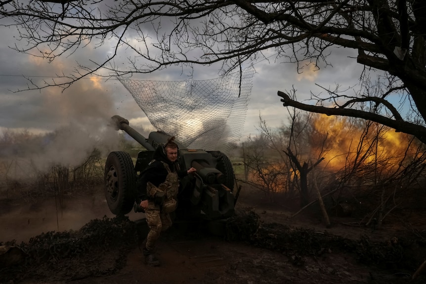 Ukrainian service members from a 3rd separate assault brigade of the Armed Forces of Ukraine.