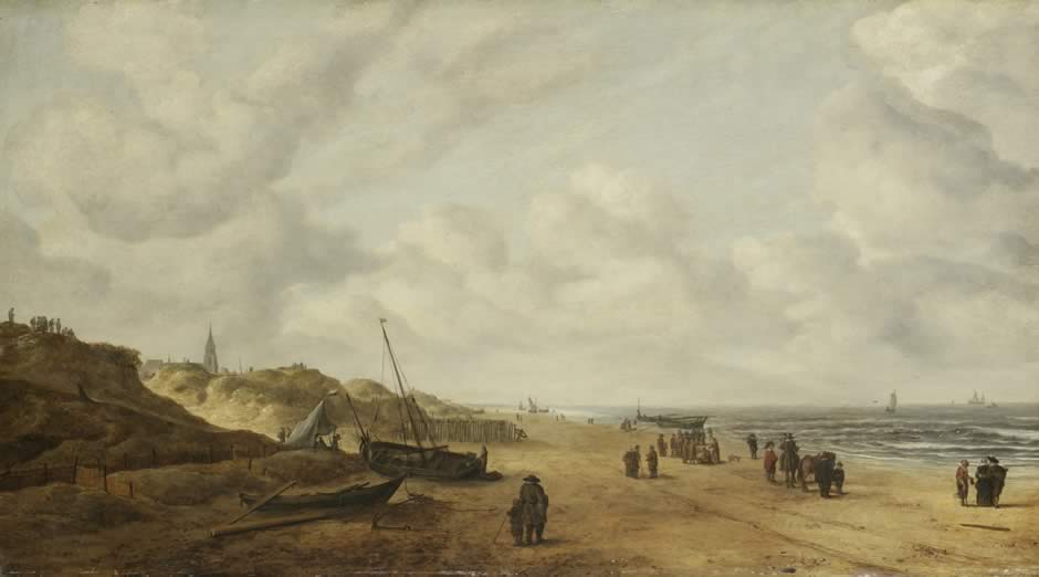 View of Scheveningen Sands