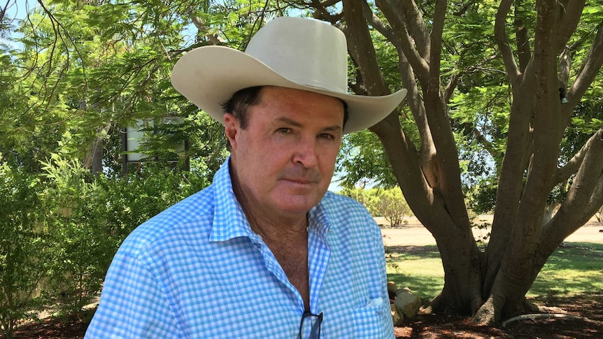 Drover Bill Little at the Longreach stock route hearing