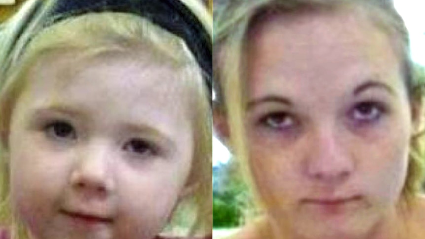 Composite of Khandalyce Kiara Pearce (left) and Karlie Jade Pearce-Stevenson (right)