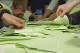 Vote counting in Melbourne